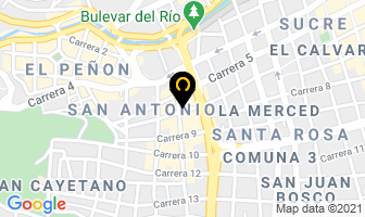 Mapa de Asamblea De Dios El Peñón en Cali