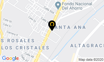 Mapa de Asan Motors Ltda. en Tunja