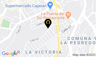 Mapa de Asaparvi en Bucaramanga