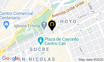 Mapa de Ascensores Del Valle Ltda. en Cali