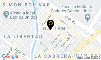 Mapa de Ascensores Gram Ltda. en Bogotá D.C