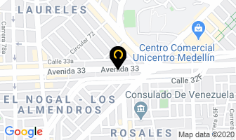Mapa de Ascensores Mitchell Ltda en Medellín