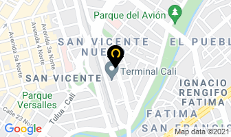 Mapa de Asdima en Cali