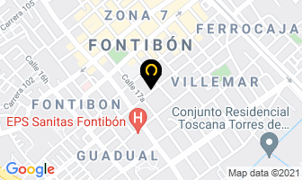 Mapa de Asecar Maderas De Occidente en Bogotá D.C