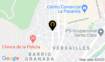 Mapa de Asecons Soluciones Informaticas en Cali