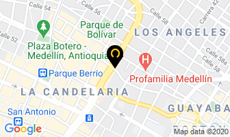 Mapa de Asecreditos S.a en Medellín