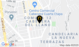 Mapa de Asedis Ltda en Bucaramanga