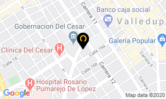 Mapa de Aseguradora Solidaria De Colombia Ltda. en Valledupar