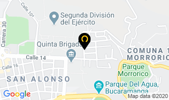 Mapa de Aseinco Pos Ltda. en Bucaramanga