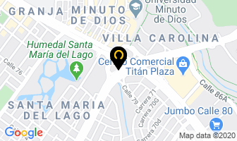 Mapa de Asemaderas en Bogotá D.C