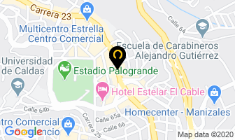 Mapa de Asenda S.a. en Manizales