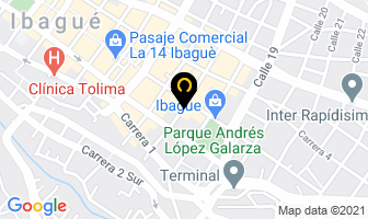 Mapa de Asensa Ltda. en Ibagué