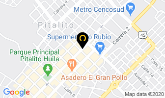 Mapa de Aseo City en Pitalito