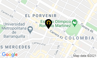 Mapa de Aseo Superior en Barranquilla
