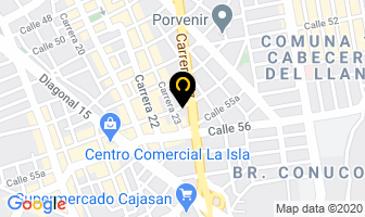Mapa de Aseotecnica Ltda. en Bucaramanga
