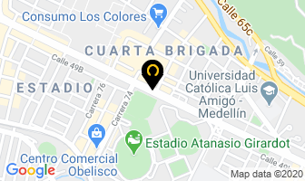 Mapa de Asertécnicos Y Cía. Ltda. en Medellín