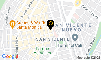 Mapa de Aservi en Cali