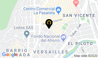 Mapa de Aservimedico Del Valle Ltda. en Cali