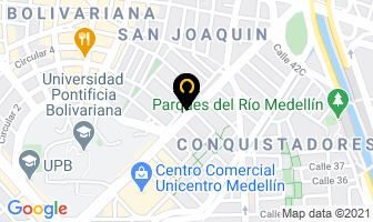 Mapa de Ases De Competencia en Medellín