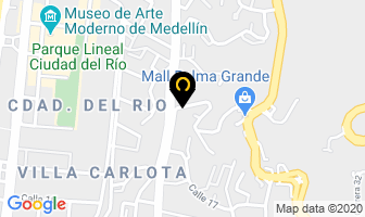 Mapa de Asesbien S.a.s en Medellín