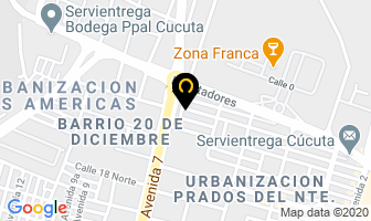 Mapa de Asesomig Colombia en Cúcuta