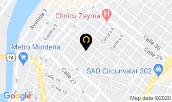 Mapa de Asesor Ocupacional Ltda. en Montería
