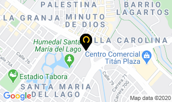 Mapa de Asesoramos en Bogotá D.C