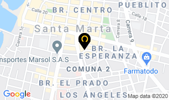 Mapa de Asesoramos en Santa Marta