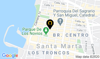 Mapa de Asesoramos Ltda. en Santa Marta