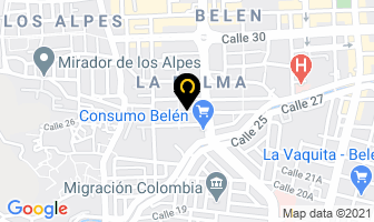 Mapa de Asesoría E Inversiones Jarasa Ltda. en Medellín