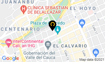 Mapa de Asesoría E Inversiones Moreno en Cali