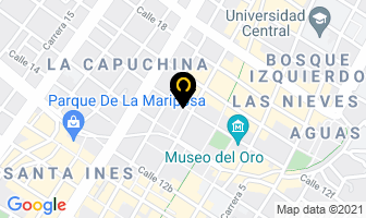 Mapa de Asesoria Profesional Contable en Bogotá D.C