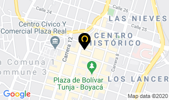 Mapa de Asesoria Sonria en Tunja