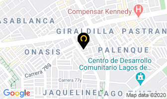 Mapa de Asesorías Benavides en Bogotá D.C