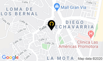 Mapa de Asesorías Comerciales H.m. en Medellín