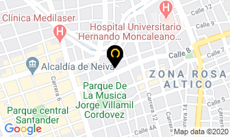 Mapa de Asesorias Contables en Neiva