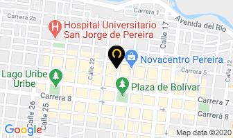 Mapa de Asesorias D'a Pena Alberto en Pereira