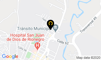 Mapa de Asesorias De Transito H A en Rionegro