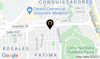 Mapa de Asesorías E Ingenieros en Medellín