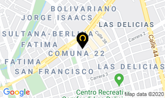 Mapa de Asesorías Educativas La Solución en Cali