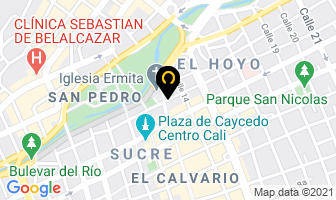 Mapa de Asesorias Educativas Ltda en Cali