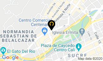 Mapa de Asesorías Integradas Ltda. en Cali