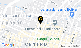 Mapa de Asesorias Juridicas . en Popayán