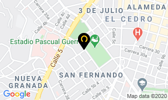 Mapa de Asesorias Juridicas en Cali