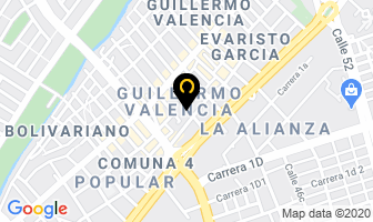 Mapa de Asesorías Seingpro Ltda. en Cali
