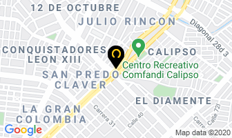 Mapa de Asesorías Técnicas Profesionales. en Cali