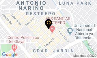 Mapa de Asesorías Tributarias Ltda. en Bogotá D.C