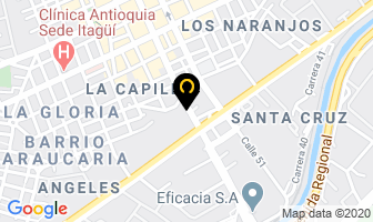 Mapa de Asesorias Wp en Itaguí