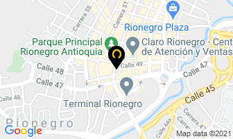 Mapa de Asesorias Y Servicios en Rionegro