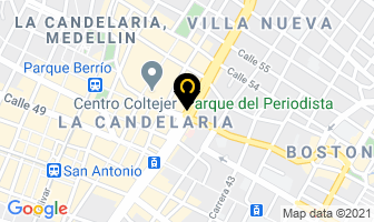 Mapa de Asesproa S.a.s. en Medellín